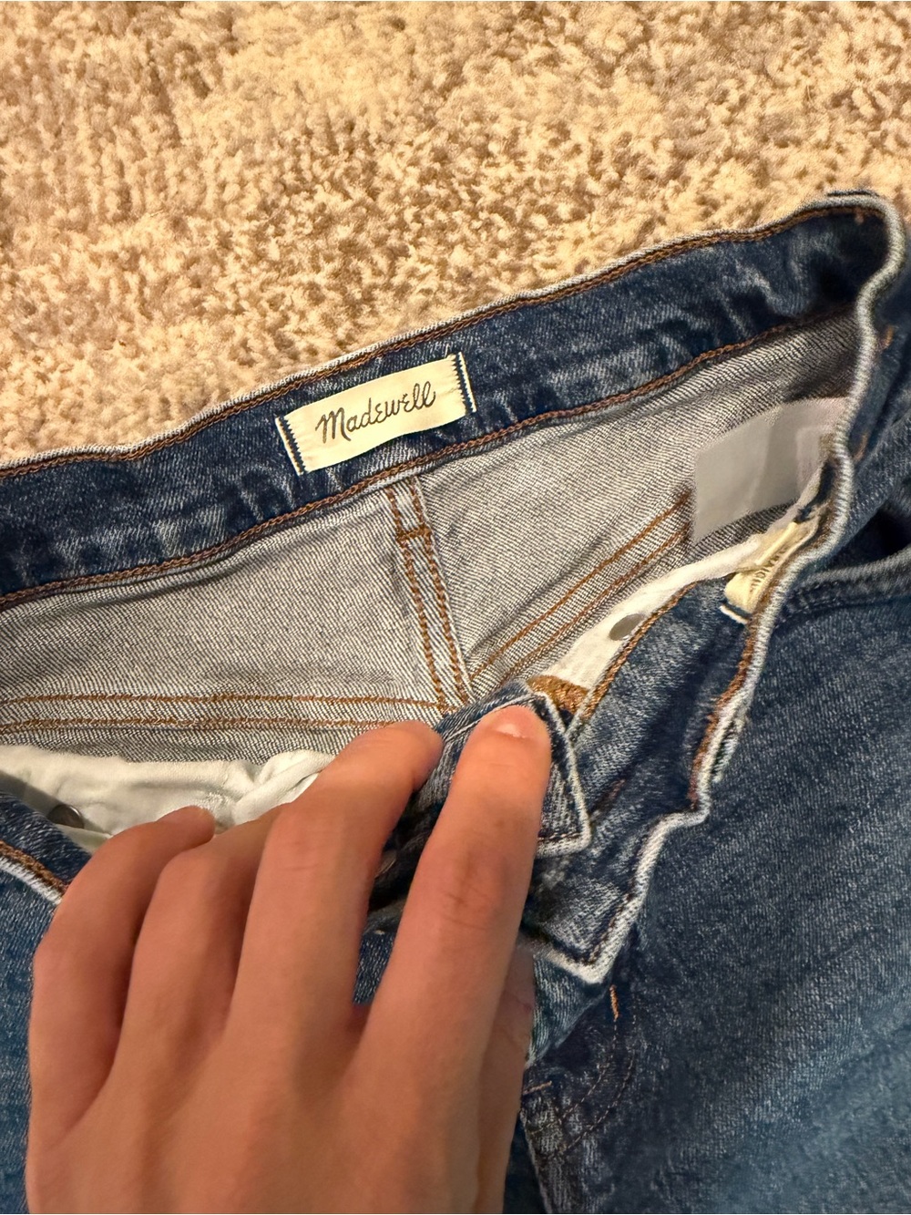 Madewell 90’s Straight Women Jeans - Picture 3 of 4